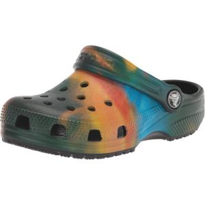 imageCrocs UnisexChild Classic Watercolor Marbled Clog KMulti Tiedye