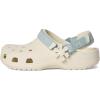 imageClassic Denim Floral Backstrap Clogs Little KidBig KidSummit White