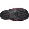imageCrocs Classic Cozzzy SandalsBuffalo PlaidBlackVarsity Red