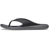 imageCrocs Mens Swiftwater Wave Flip Flops  Sandals for MenBlackSlate Grey