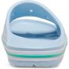 imageCrocs Unisex Adult Bayaband Slide SandalsMineral BluePistachio