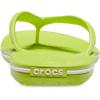 imageCrocs Unisex Adult Crocband Flip Flop SandalLime PunchWhite
