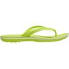 imageCrocs Unisex Adult Crocband Flip Flop SandalLime PunchWhite