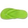 imageCrocs Unisex Adult Crocband Flip Flop SandalsVolt GreenWhite