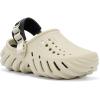 imageCrocs UnisexAdult Echo ClogBoneBlack