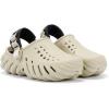 imageCrocs UnisexAdult Echo ClogBoneBlack
