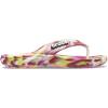 imageCrocs Unisexs Classic Flip FlopsElectric PinkMulti Marbled