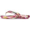 imageCrocs Unisexs Classic Flip FlopsElectric PinkMulti Marbled