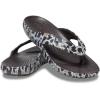 imageCrocs Unisexs Classic Flip FlopsKhakiLeopard