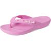 imageCrocs Unisexs Classic Flip FlopsTaffy Pink