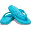 imageCrocs Womens Classic II FlipFlop SandalsDigital Aqua