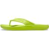 imageCrocs Womens Classic II FlipFlop SandalsLime Punch