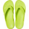 imageCrocs Womens Classic II FlipFlop SandalsLime Punch