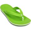 imageCrocs Unisex Adult Crocband Flip Flop SandalsVolt GreenWhite