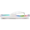 imageCrocs Unisexs Classic Flip FlopsWhiteMulti