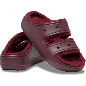 imageCrocs Classic Cozzzy SandalsDark Cherry