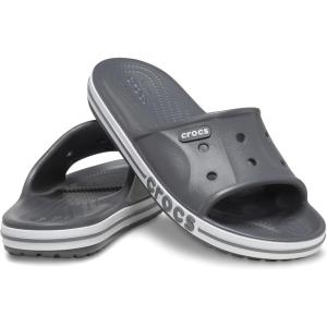 imageCrocs Unisex Adult Bayaband Slide SandalsSlate Grey