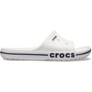 imageCrocs Unisex Adult Bayaband Slide SandalsWhiteNavy