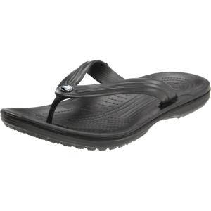 imageCrocs Unisex Adult Crocband Flip Flop SandalsGraphite