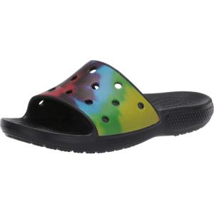 imageCrocs Unisex Adult Graphic Slide SandalMultiTiedye