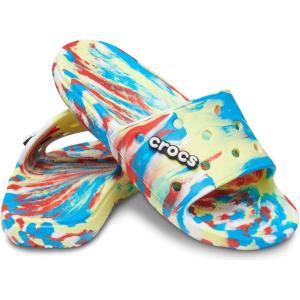 imageCrocs Unisex Adult Graphic Slide SandalSulphurMulti