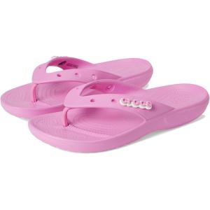 imageCrocs Unisexs Classic Flip FlopsTaffy Pink