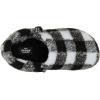 imageCrocs UnisexAdult Classic Cozzzy Slipper Fuzz Lined House Slippers for Women and MenBuffalo PlaidVarsity BlackWhite