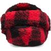 imageCrocs UnisexAdult Classic Cozzzy Slipper Fuzz Lined House Slippers for Women and MenBuffalo PlaidVarsity RedBlack