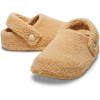 imageCrocs UnisexAdult Classic Cozzzy Slipper Fuzz Lined House Slippers for Women and MenWheat