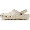 imageCrocs UnisexAdult Classic Graphic ClogsAlmond TintLeopard