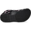 imageCrocs UnisexAdult Classic Graphic ClogsBlackFlowers