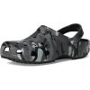 imageCrocs UnisexAdult Classic Graphic ClogsBlackSlate Grey