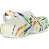 imageCrocs UnisexAdult Classic Graphic ClogsMultiGreen Tie Dye
