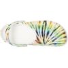 imageCrocs UnisexAdult Classic Graphic ClogsMultiGreen Tie Dye