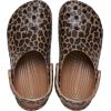 imageCrocs UnisexAdult Classic Graphic ClogsSepiaLeopard