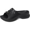 imageCrocs Womens Bae Slide Platform SandalsBlack Studded