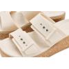 imageCrocs Womens Brooklyn Cork Buckle SandalsFrappe