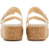 imageCrocs Womens Brooklyn Cork Buckle SandalsFrappe