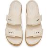 imageCrocs Womens Brooklyn Cork Buckle SandalsFrappe