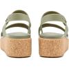 imageCrocs Womens Brooklyn Cork Low WedgeCargo