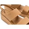 imageCrocs Womens Brooklyn Cork Low WedgeUmber