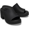 imageCrocs Womens Brooklyn Slide Heel SandalsBlackBlack
