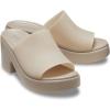 imageCrocs Womens Brooklyn Slide Heel SandalsTaupe