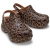 imageCrocs Womens Classic Bae ClogsSepiaLeopard