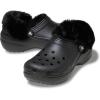 imageCrocs Womens Classic Lined Platform ClogsBlack Fuzzy