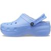 imageCrocs Womens Classic Lined Platform ClogsMoon Jelly