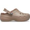 imageCrocs Womens Classic Lined Platform ClogsMushroom