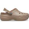 imageCrocs Womens Classic Lined Platform ClogsMushroom