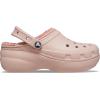 imageCrocs Womens Classic Lined Platform ClogsPink Clay