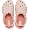 imageCrocs Womens Classic Lined Platform ClogsPink Clay
